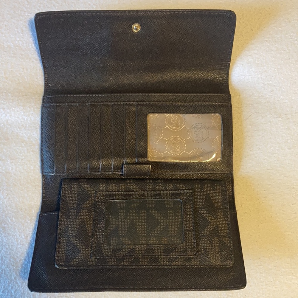 Women's Michael Kors Jet Set Checkbook Wallet